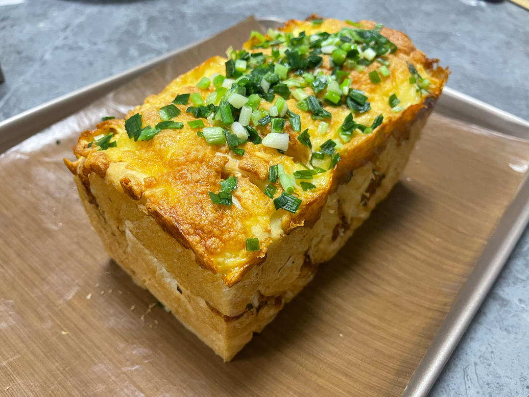 肉松吐司【超多料香爆马苏里拉】