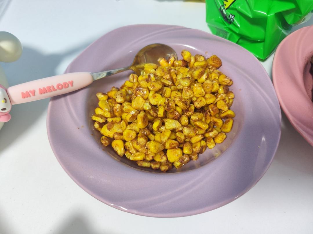 越吃越香❗️超美味的椒盐玉米粒，一学就会～