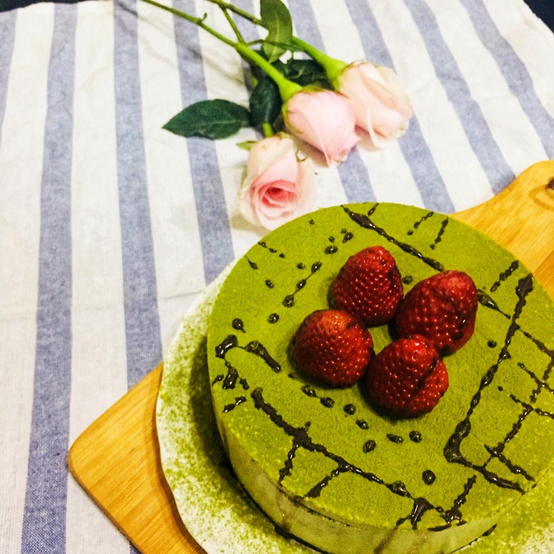 抹茶芝士蛋糕（减糖版）