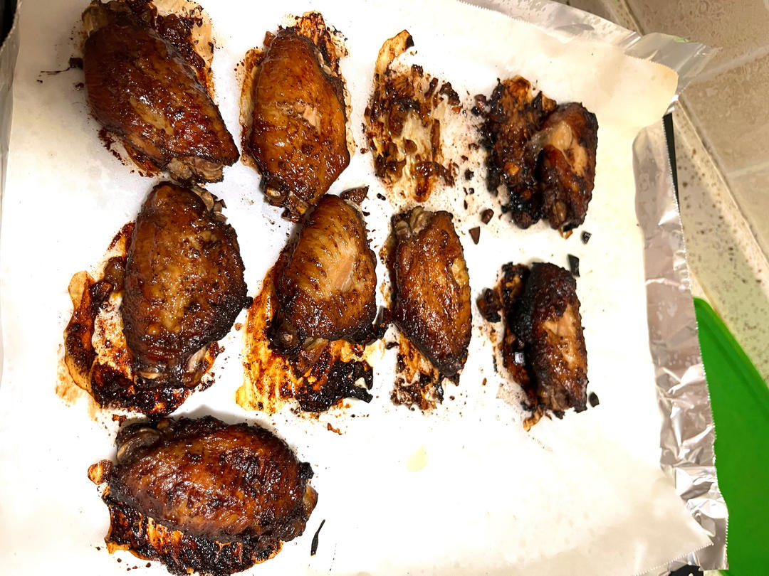 蒜香烤鸡翅｜又香又嫩