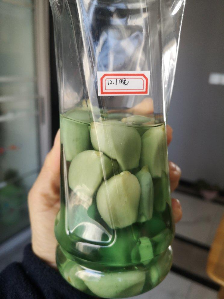 腊八蒜（蓝绿色）。