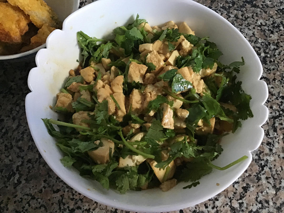 凉菜❤️小葱拌豆腐一清二白