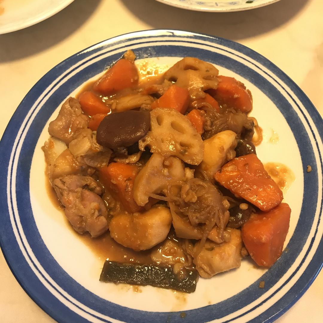 「昨日的美食」筑前煮