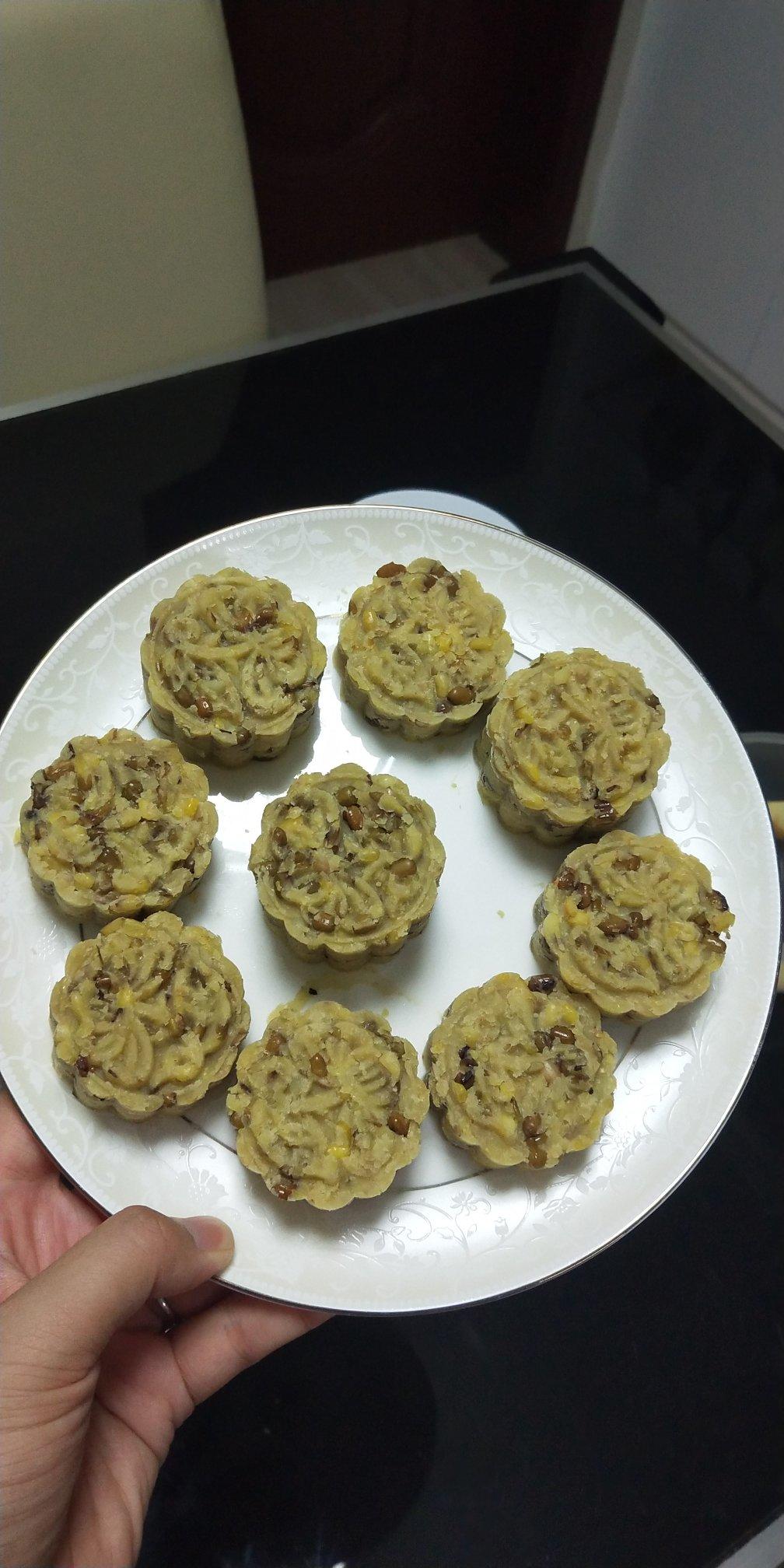 奶香绿豆糕（无豆腥味，超快手不麻烦）