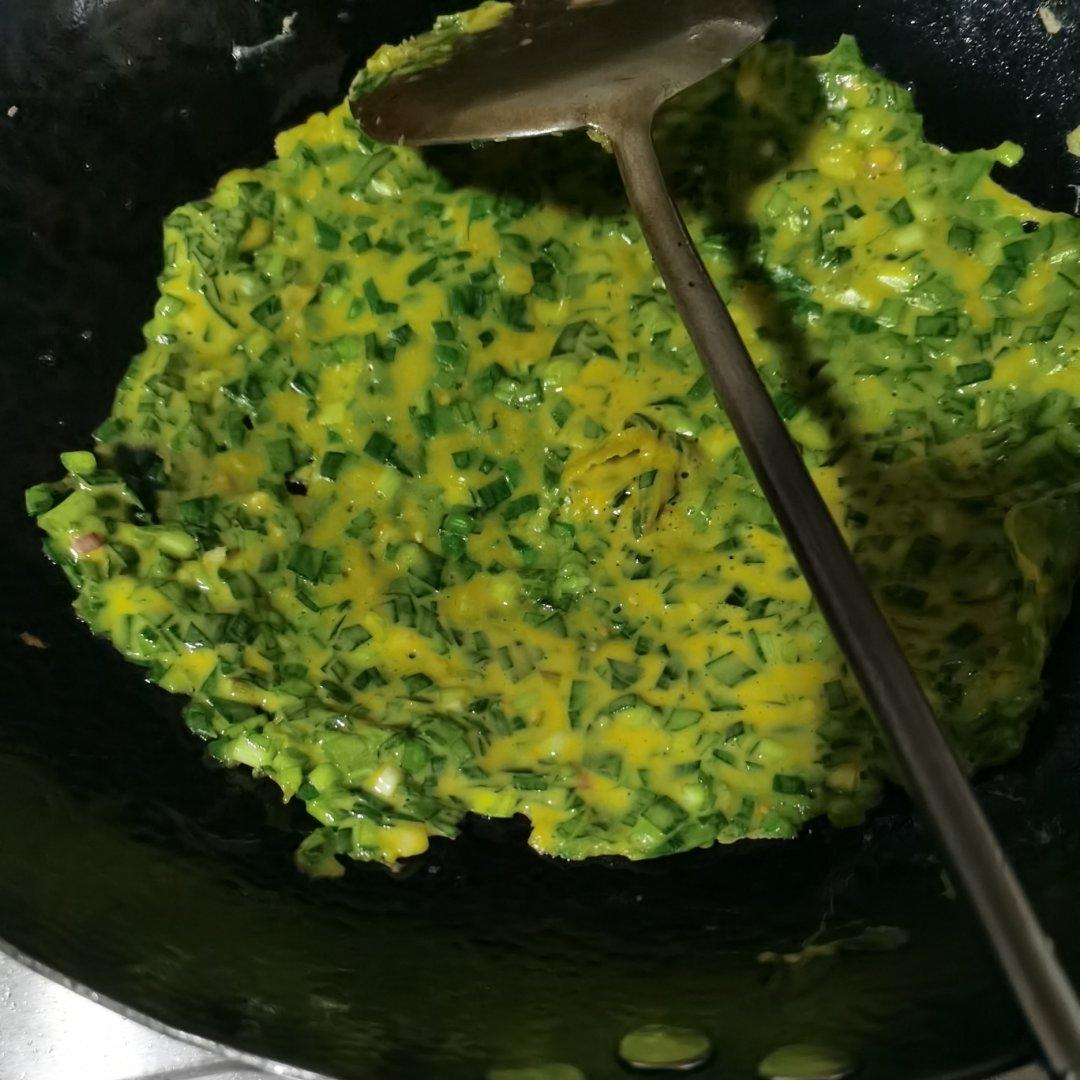 韭菜鸡蛋饼