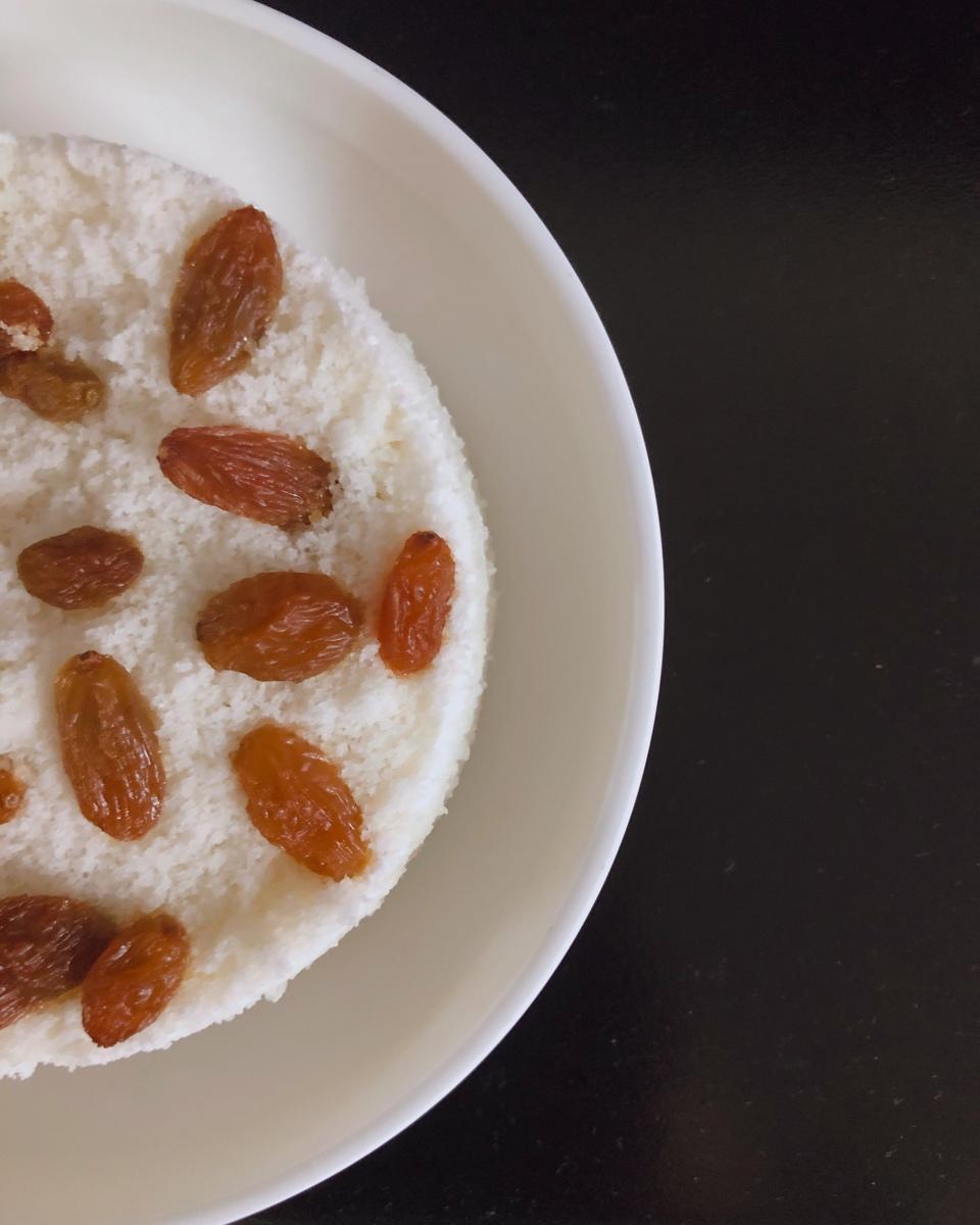 路过的大瓶子做的重阳糕松糕米糕快手糯米粉粘米粉的无名糕点