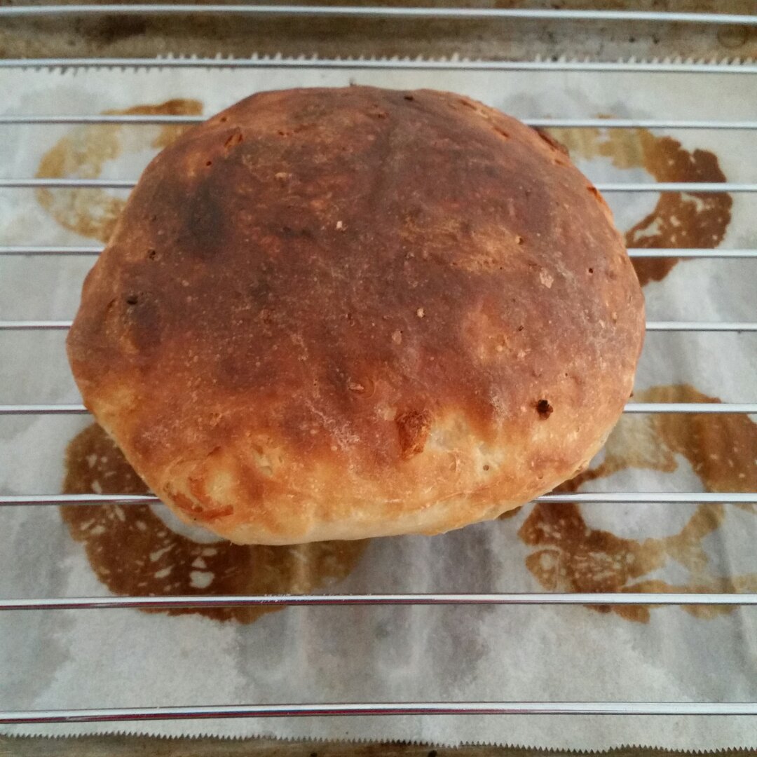 十分钟快手西点--免揉酵母版油葱酥黑胡椒马芬