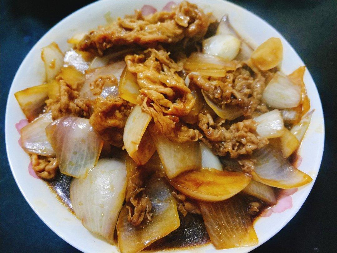 洋葱炒肥牛