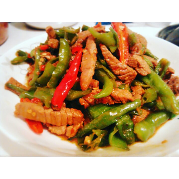 青椒牛柳
