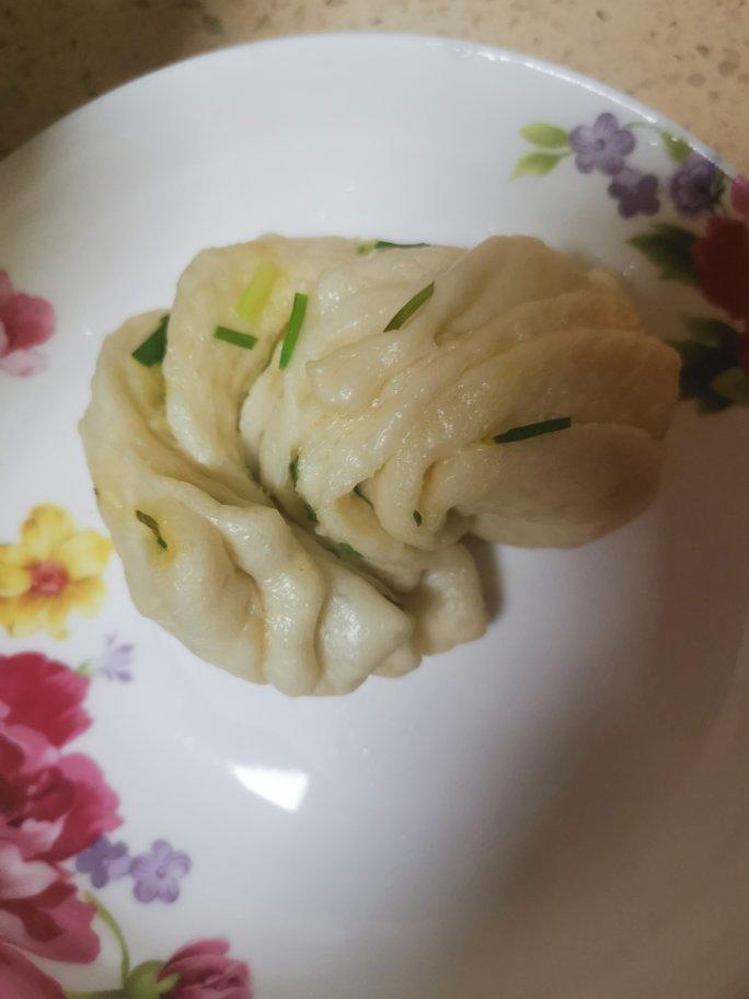 香葱花卷（香葱保持绿色诀窍）