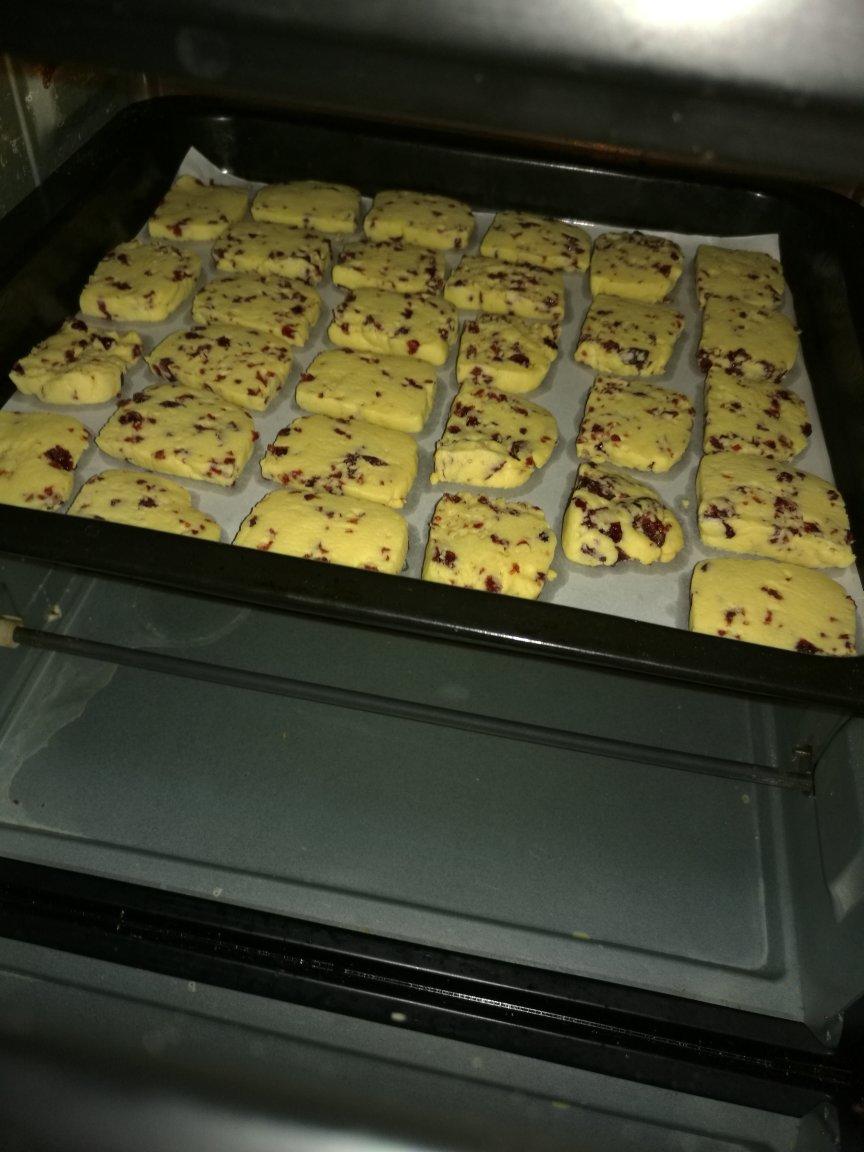 低糖少油版蔓越莓饼干