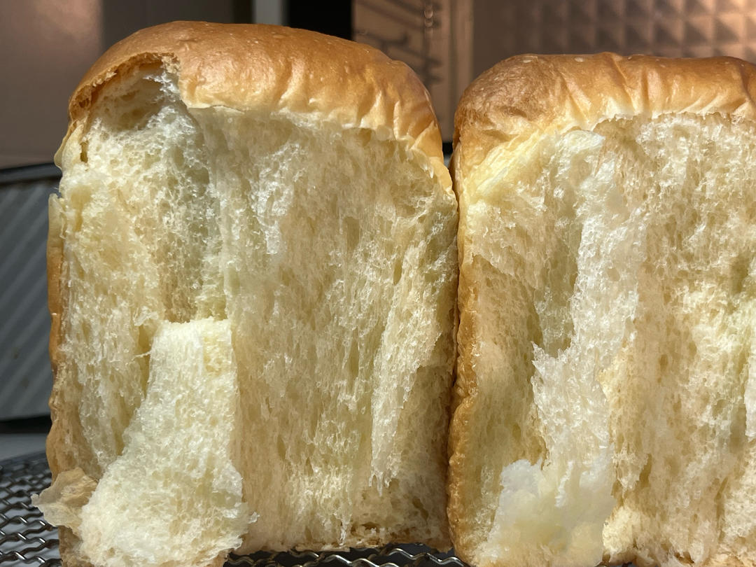 纯奶手撕吐司的做法 步骤1