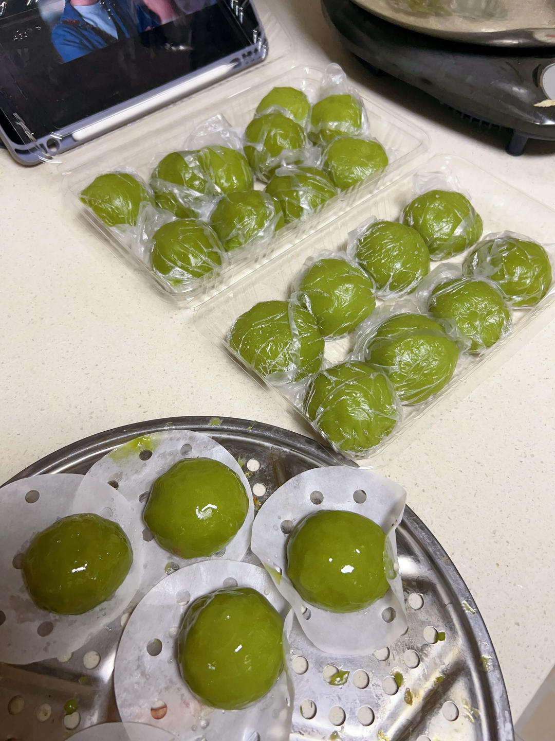香糯可口的青团