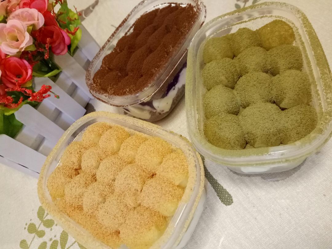 日式豆乳盒子蛋糕