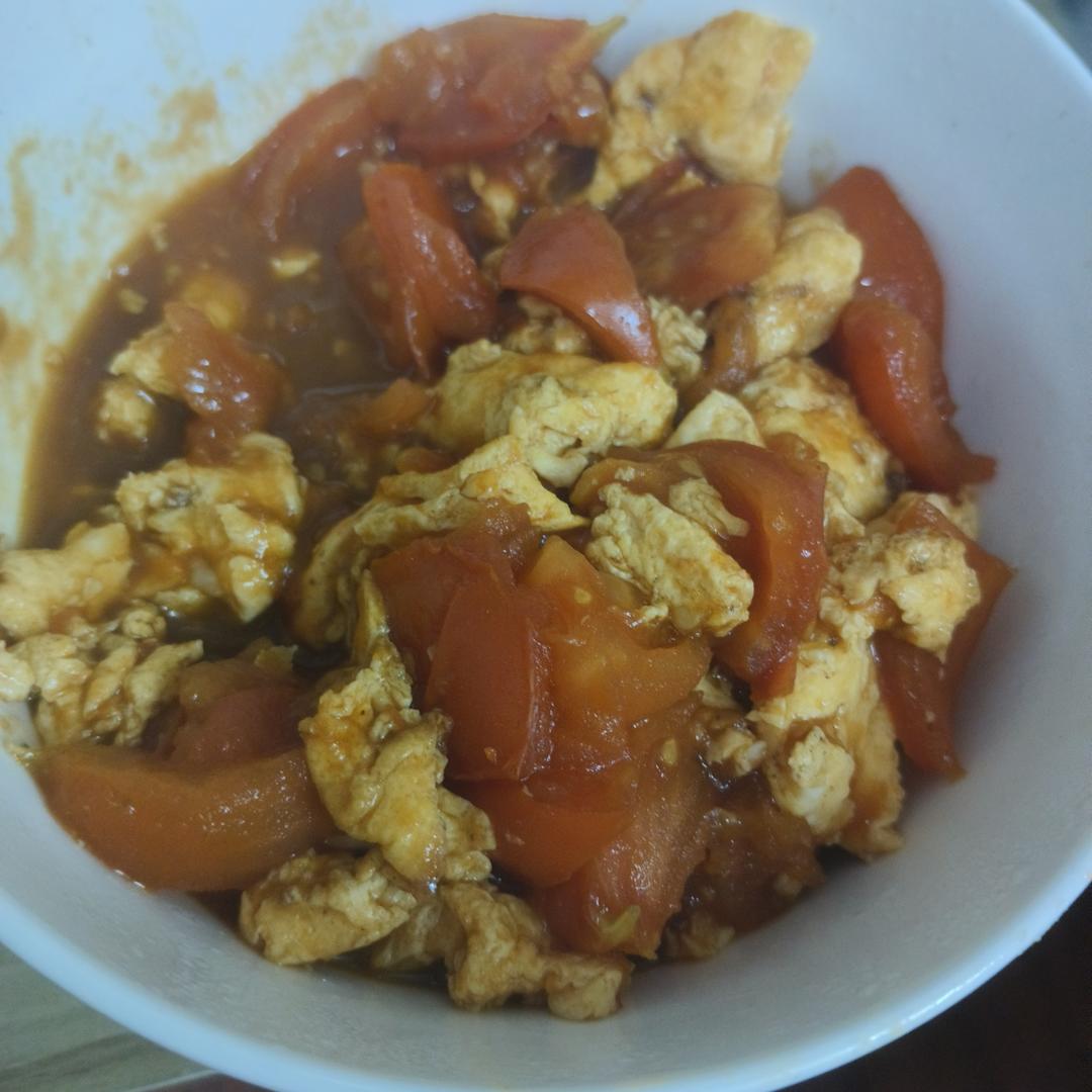 ㊙️一人食|饭店风味番茄炒蛋做法揭秘