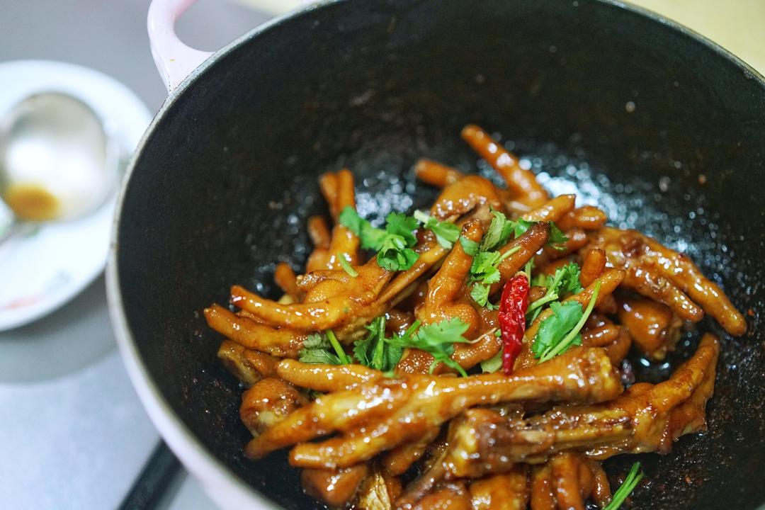 秘制红烧鸡爪