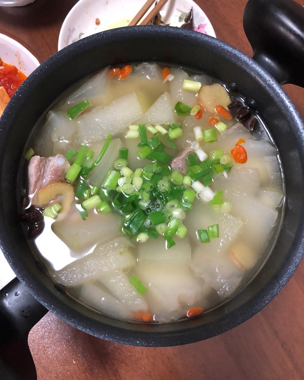 独行侠33做的排骨冬瓜汤