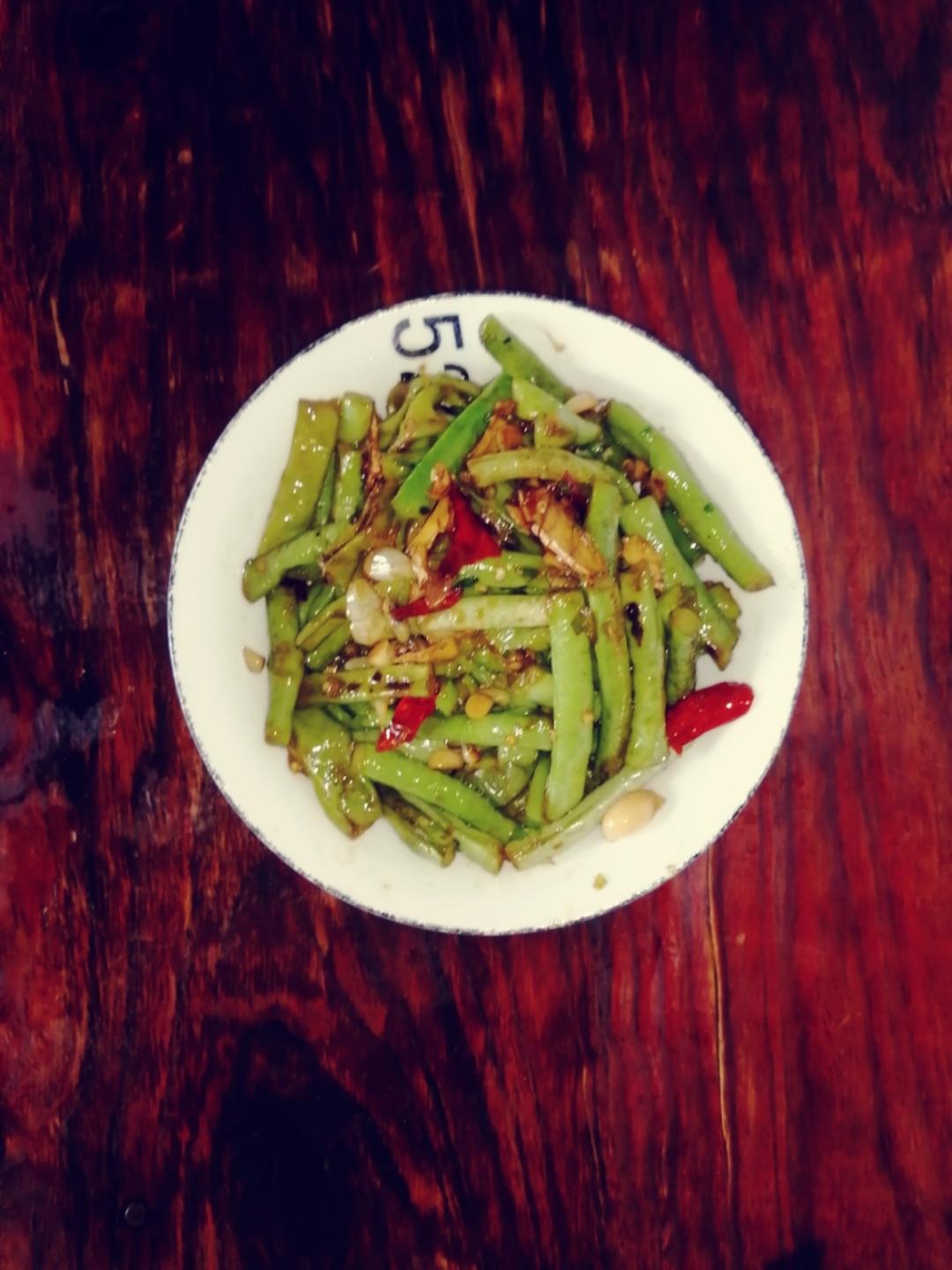 超好吃的干煸豆角