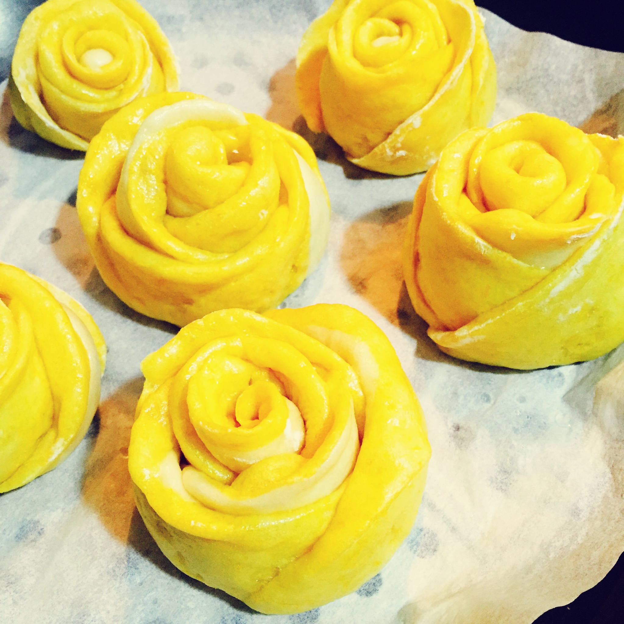 cheryl就是cheryl做的双色玫瑰花卷