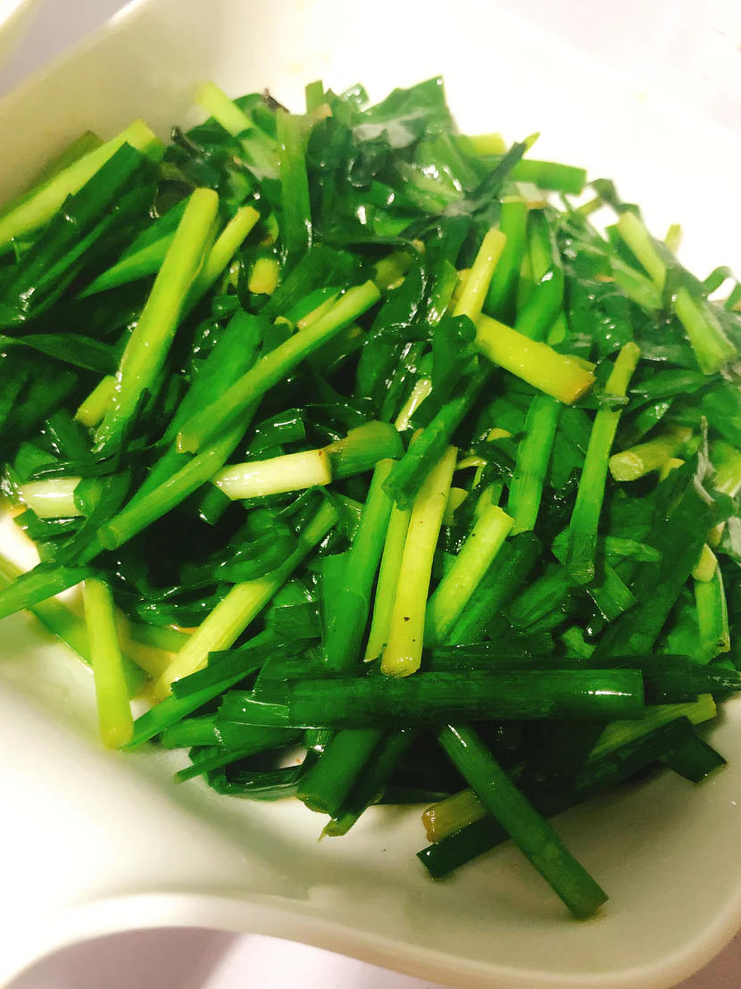 清炒韭菜