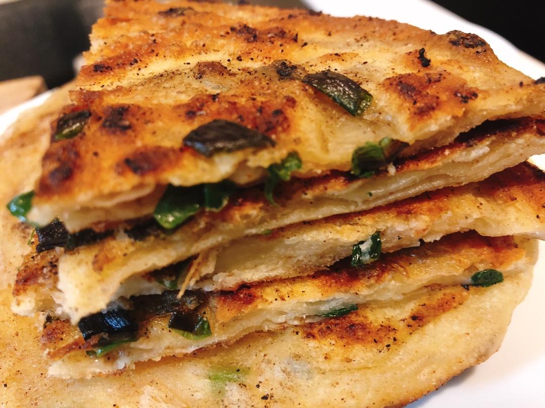 千层葱饼