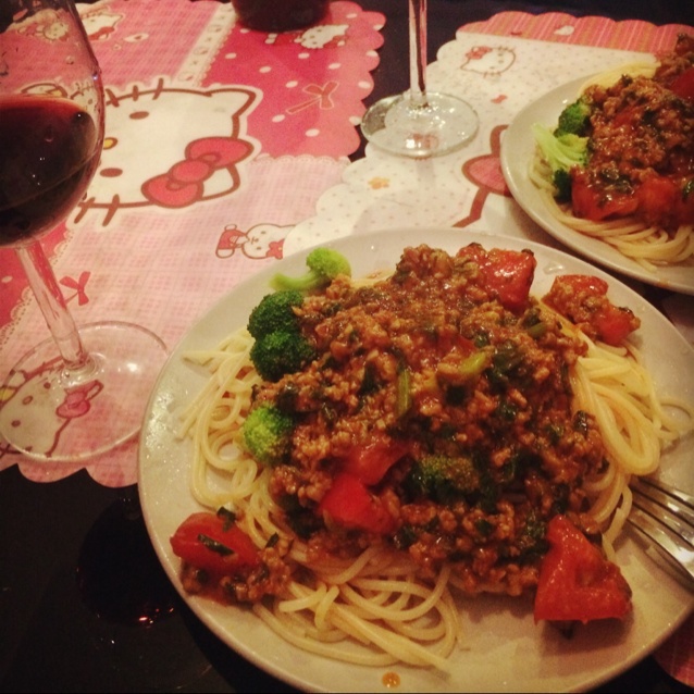 番茄肉酱意面