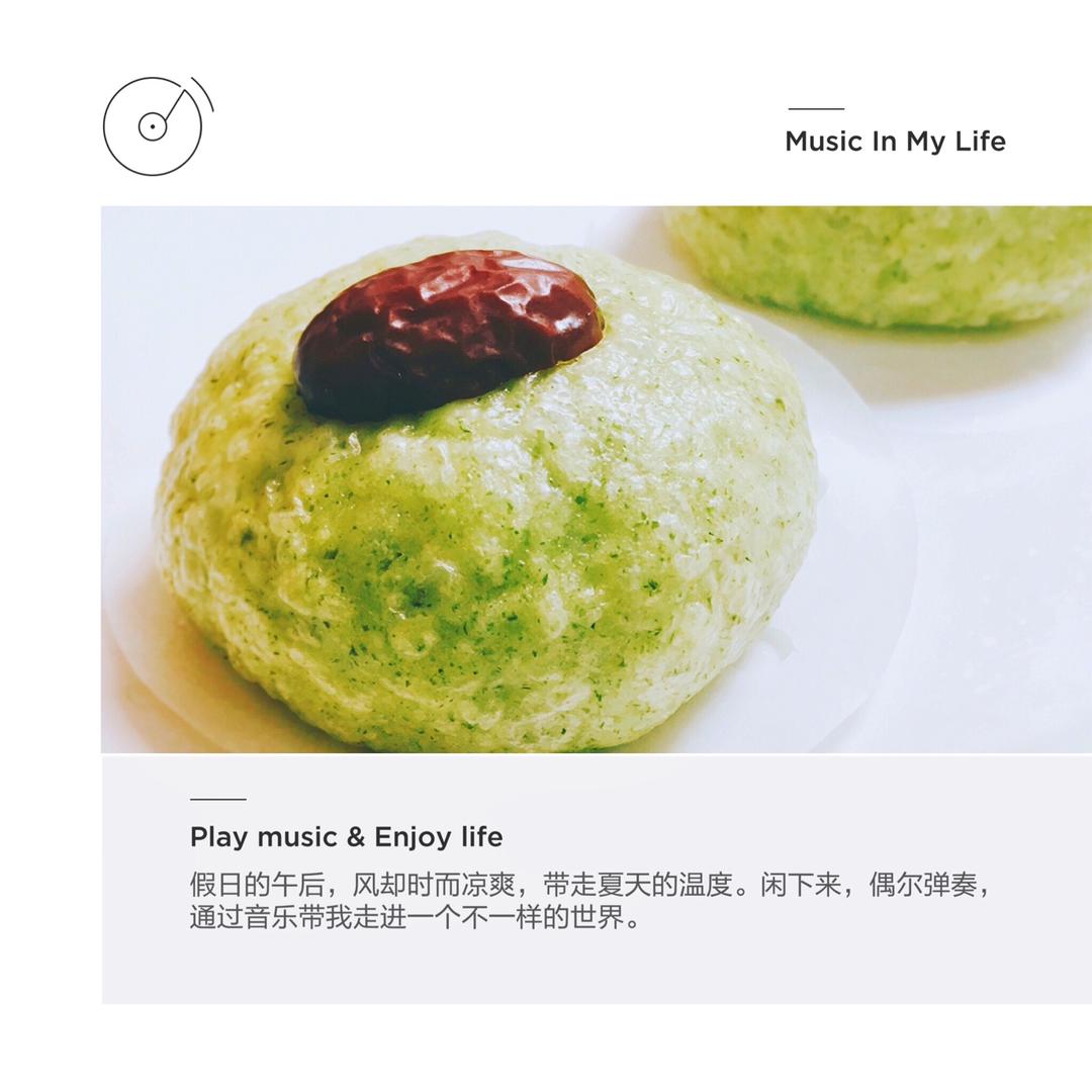 蒸一锅艾草馒头吧