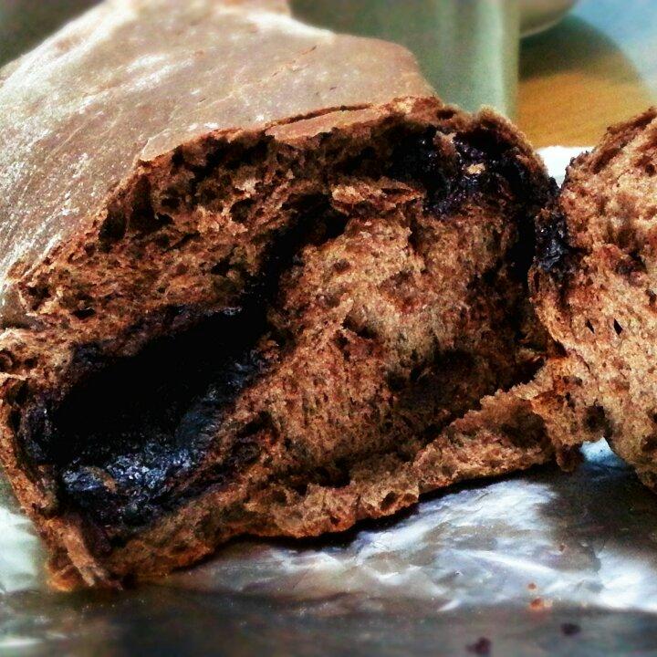 火遍Instagram的爆浆巧克力吐司~附原味吐司配方