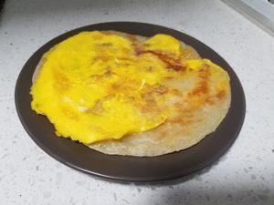 鸡蛋灌饼（简易版）的做法 步骤6