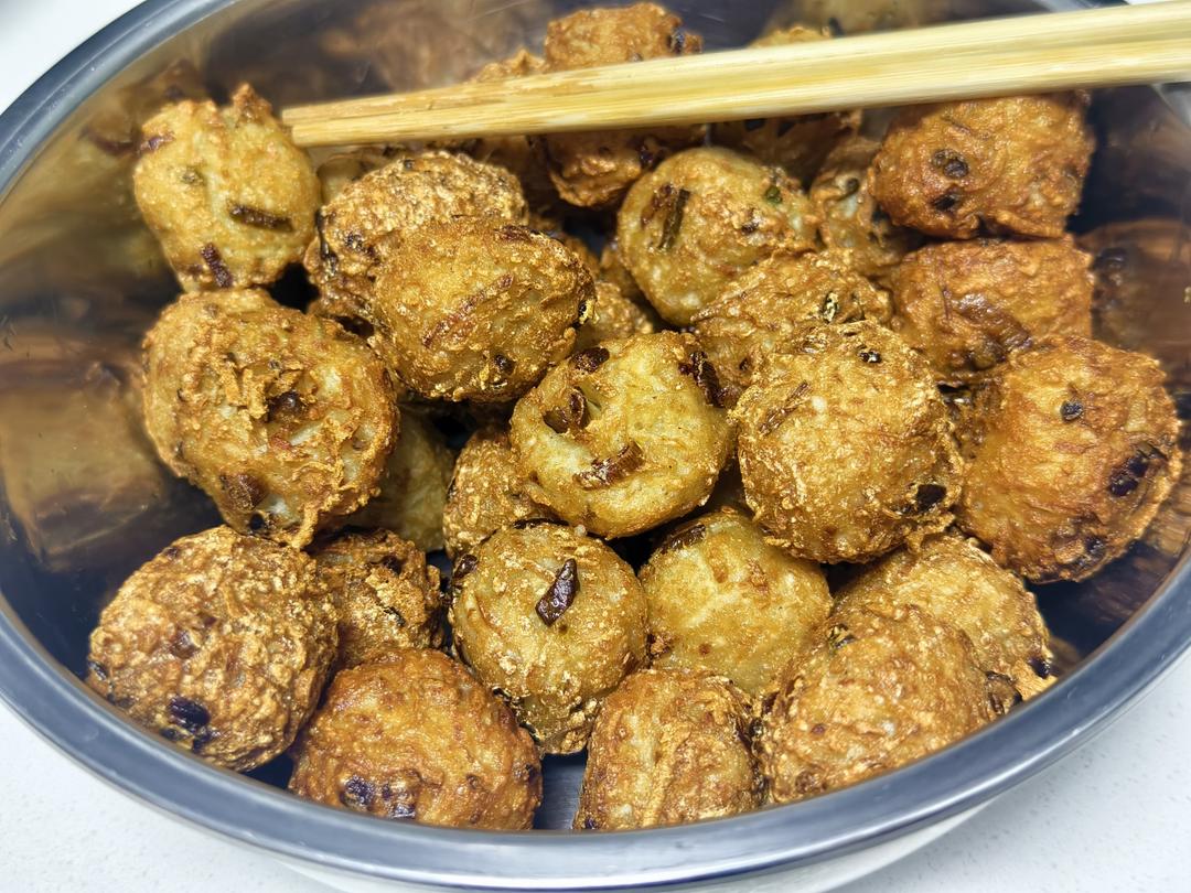 外公的炸藕圆（炸藕丸子）