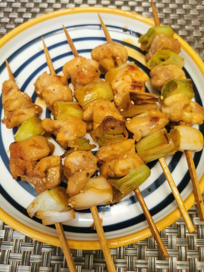 日剧里居酒屋必点菜，在家里做超级简单~和风鸡肉串