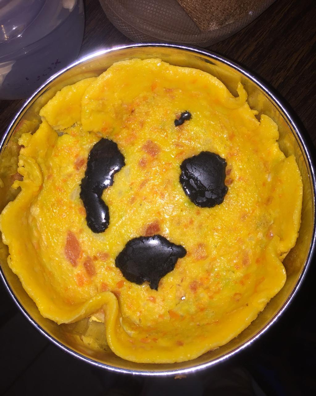 宝宝早餐蔬菜鸡蛋饼