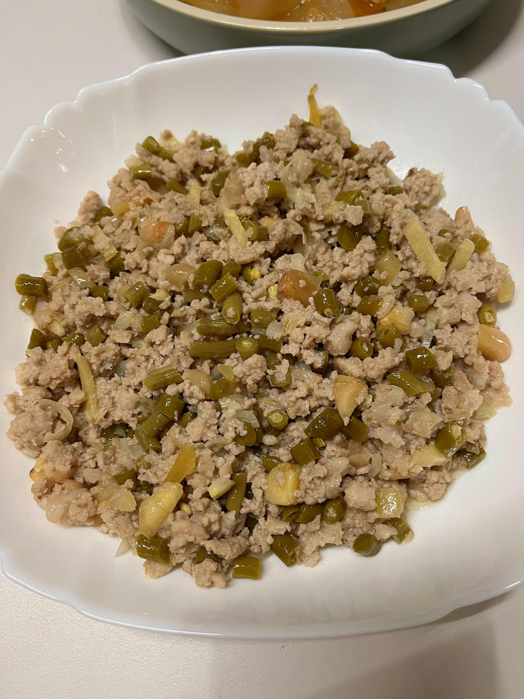 肉末酸豆角