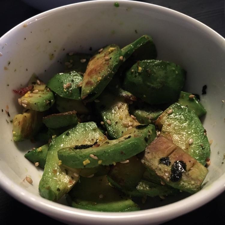 宝宝食谱-香煎牛油果