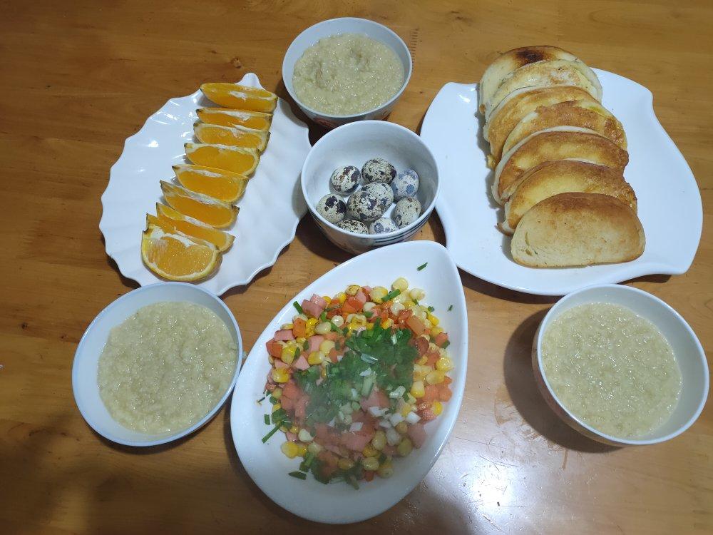 小学生的早餐一