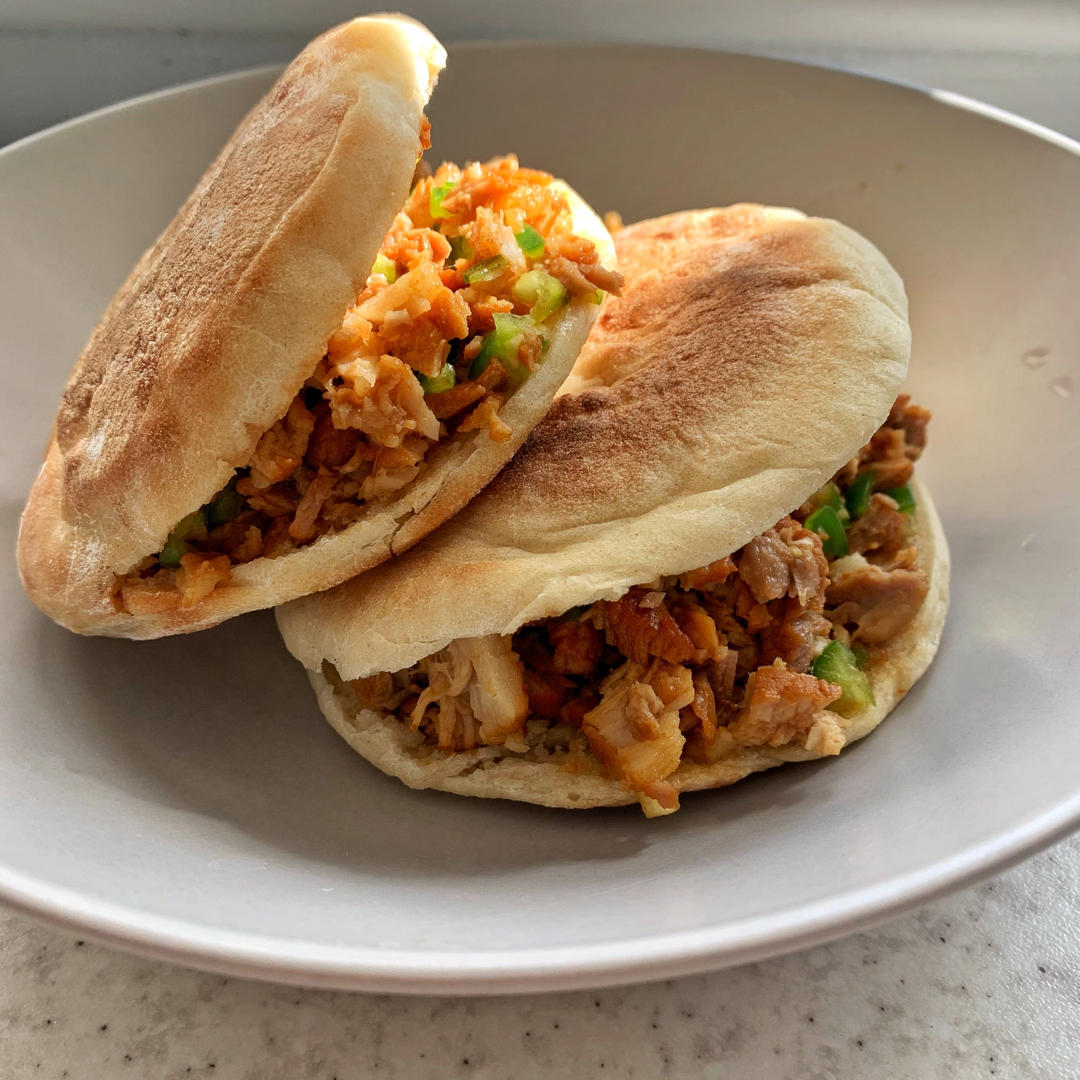 肉夹馍(白吉馍的制作)