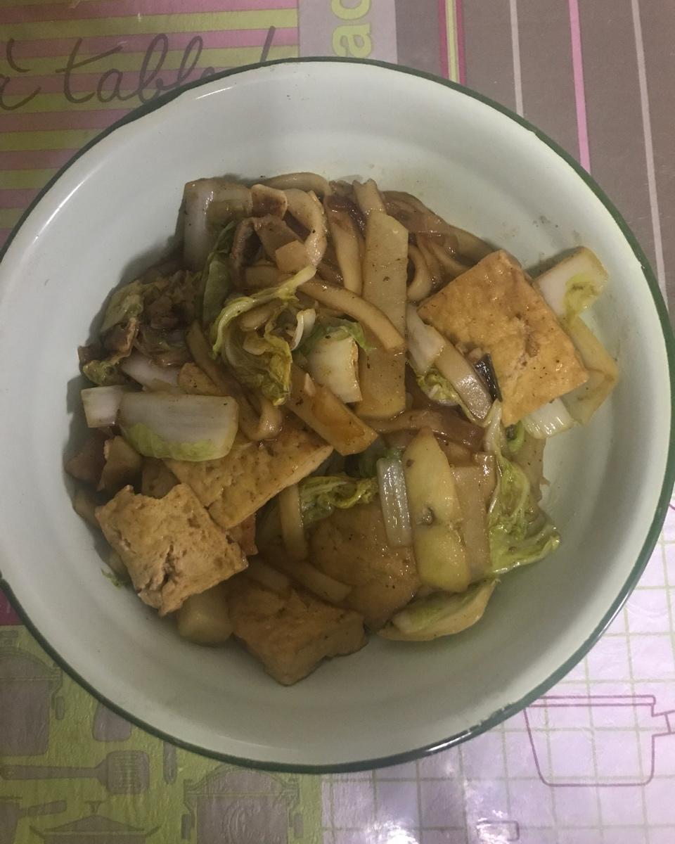 猪肉白菜炖粉条