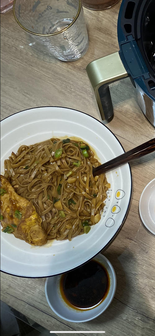 减脂荷包蛋焖荞麦面