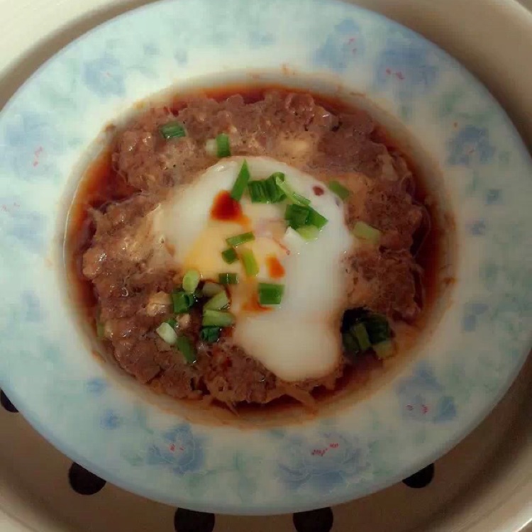 蛋蒸肉
