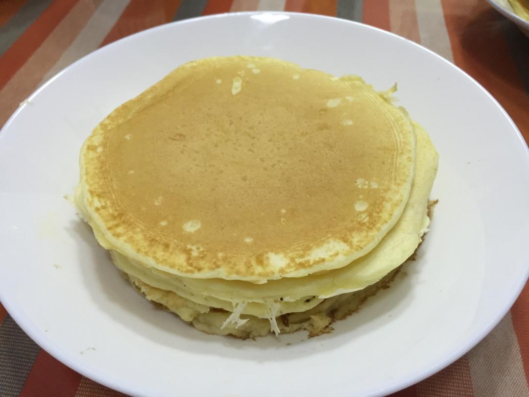 美式早餐pancake煎薄饼
