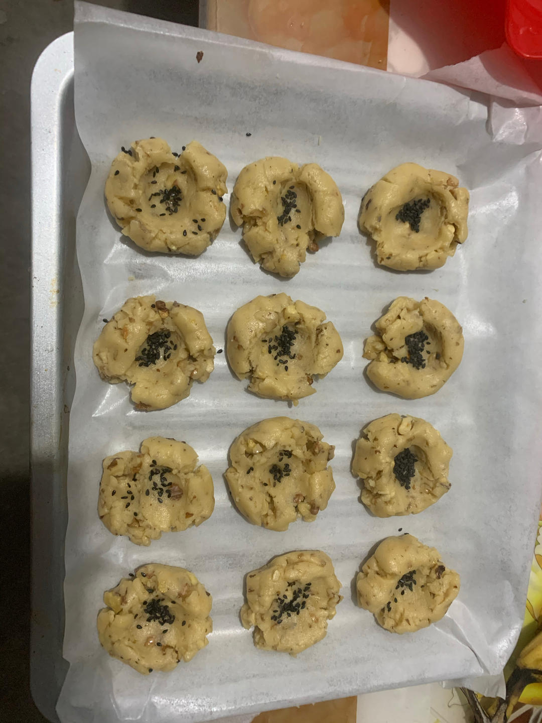 酥掉渣的核桃酥🍪零基础，超简单