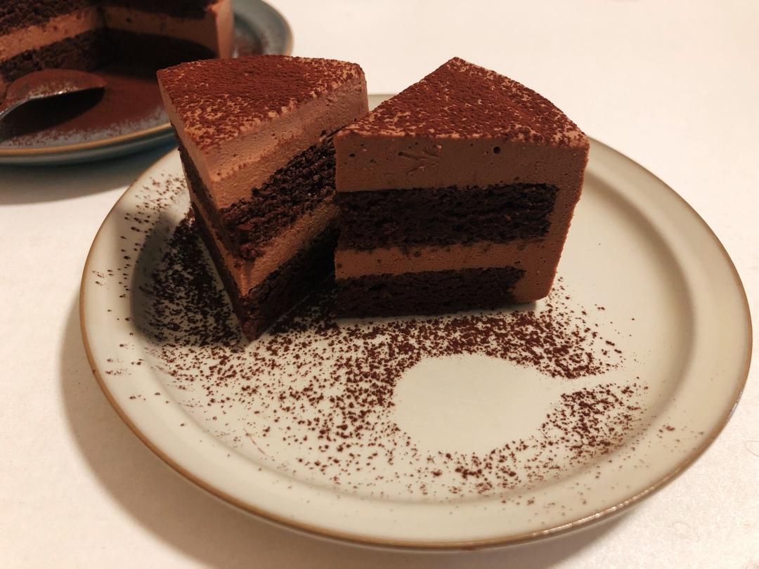 浓郁巧克力慕斯蛋糕（6寸）