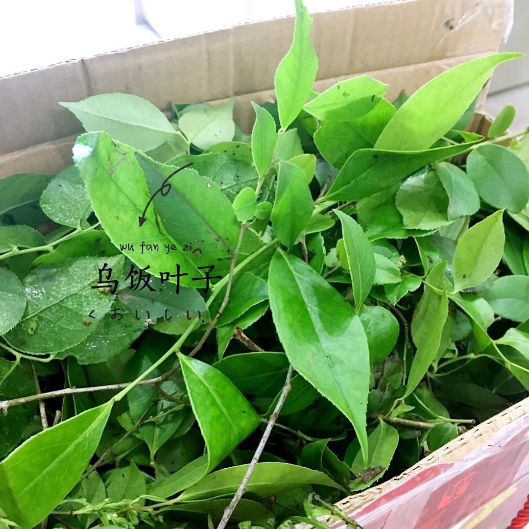 乌饭包油条的做法