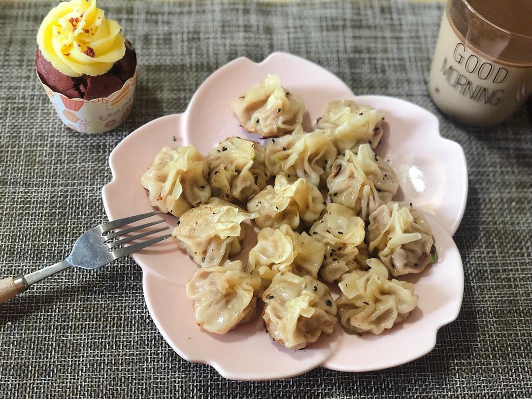 香煎小馄饨