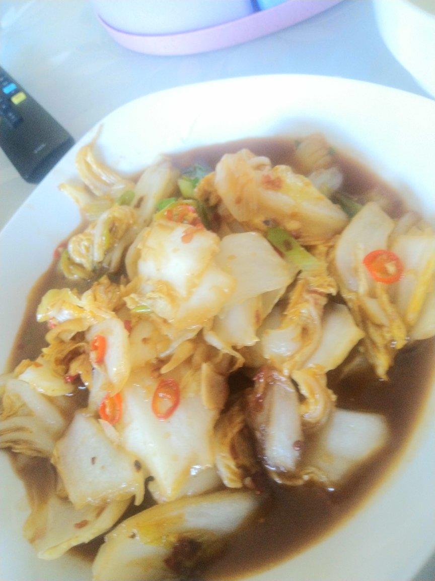 酸辣大白菜