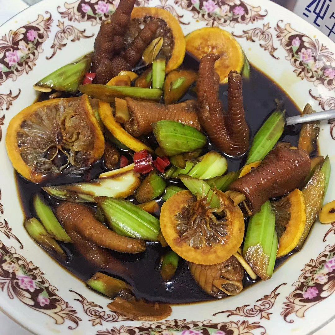 网红柠檬酸辣鸡爪