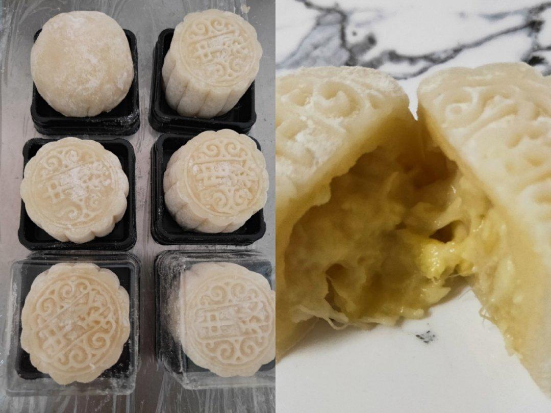 冰皮榴莲月饼【超好吃】