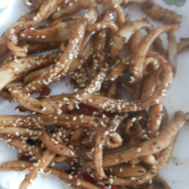 铁板鱿鱼家常版