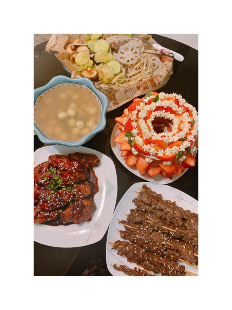 孜然牛肉串（烤箱版）