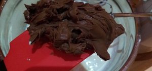 巧克力淋面蛋糕的封面